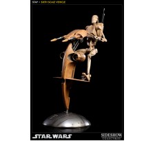 Star Wars Action Figure 1/6 S.T.A.P. and Battle Droid 34 cm